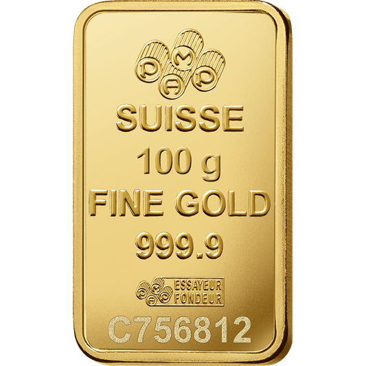 100 Grams Gold Bar (Best Value)