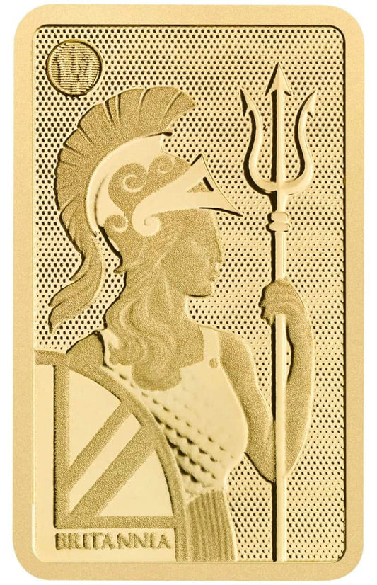 1g Gold Britannia Minted Bar — front
