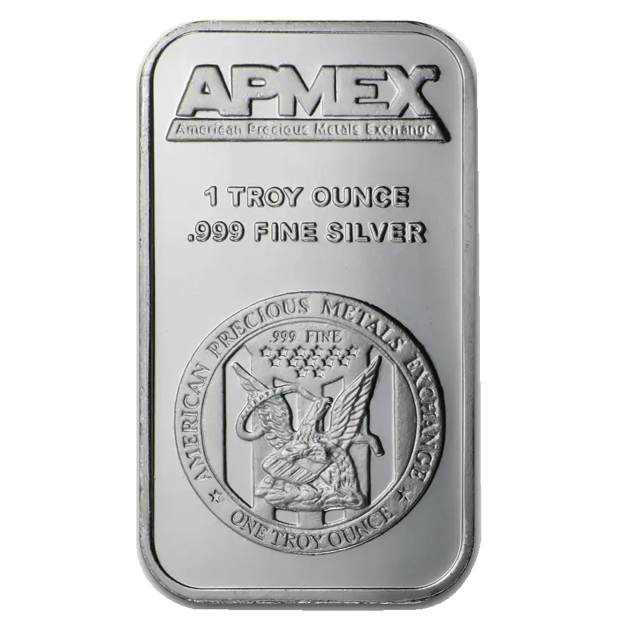 1 oz Silver Bar (Best Value)
