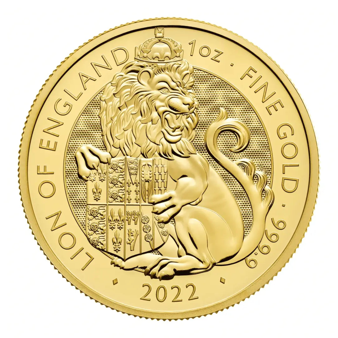 2022 Lion of England – Tudor Beast 1oz Gold Coin