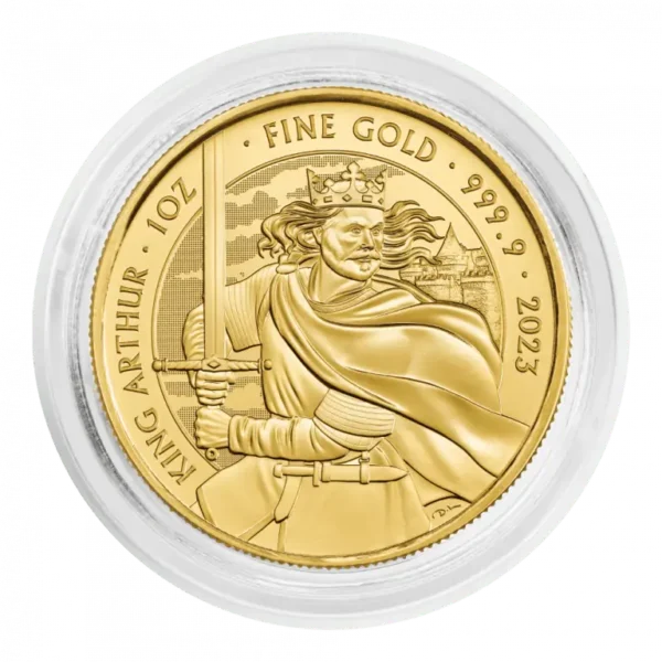 2023 King Arthur Myths & Legends QEII 1oz Gold Coin