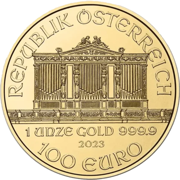 2023 1oz Gold Austrian Philharmonic Coin