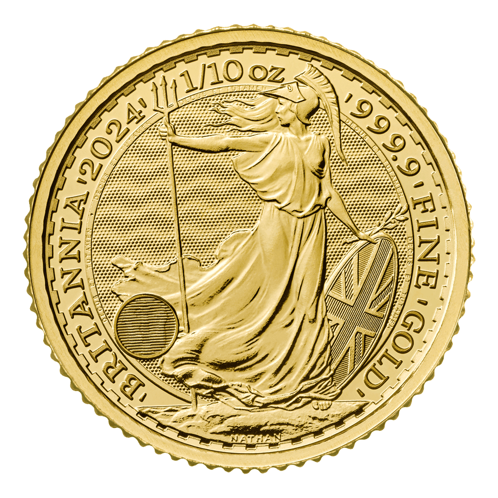 2024 1/10oz Gold Britannia Coin – King Charles III