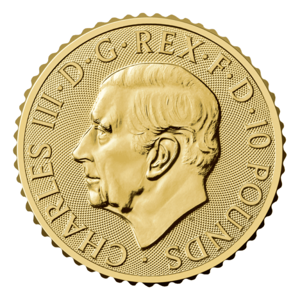 2025 1/10oz Gold Britannia Coin – King Charles III