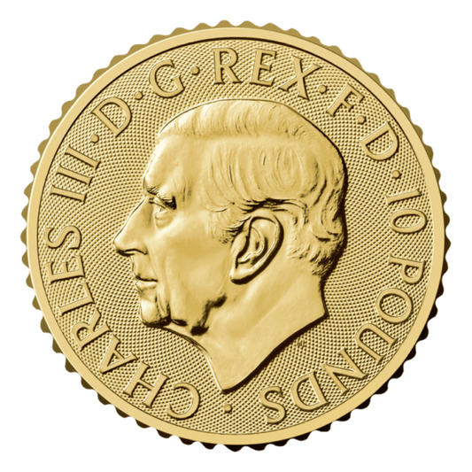 2025 1/10oz Gold Britannia Coin – King Charles III