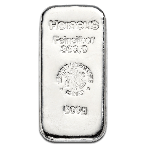 500 Grams Silver Bar (Best Value)