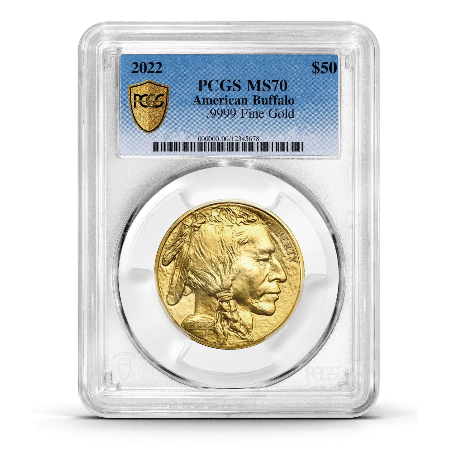 PCGS Certified 2022 American Buffalo 1oz Gold Coin