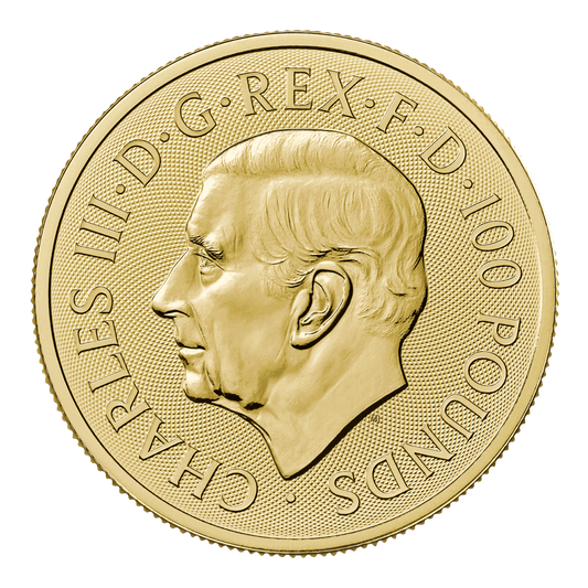 The Liberty and Britannia 1oz Gold Coin 2024 — obverse