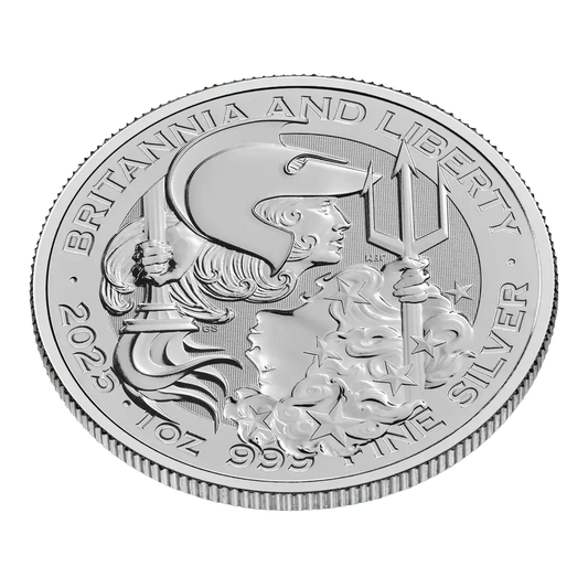 The Liberty and Britannia 1oz Silver Coin 2025