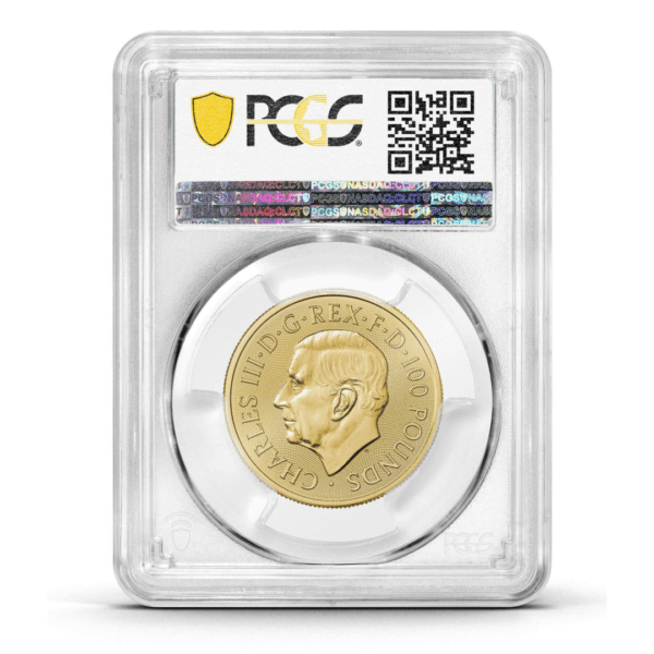 PCGS Certified 2025 The British Lion 1oz Gold Coin
