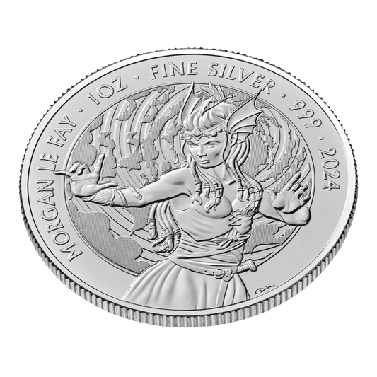 Morgan le Fay Myths & Legends 1oz Silver Coin 2024