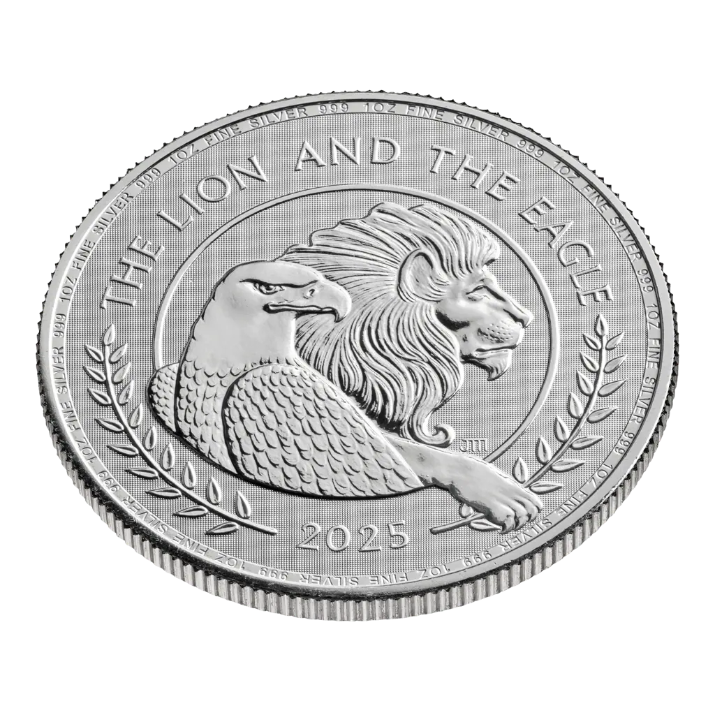 The Lion and The Eagle 1oz Silver Coin 2025