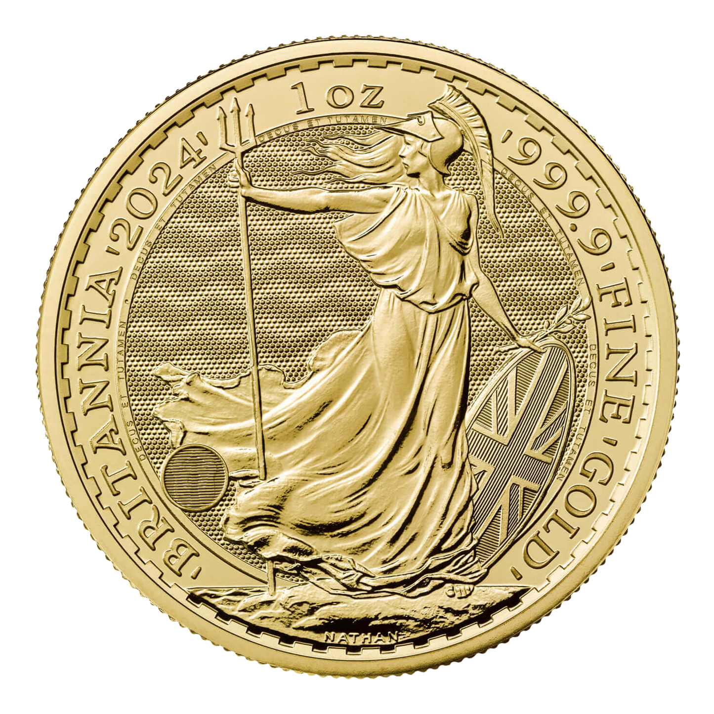 2024 1oz Gold Britannia King Charles III Coin