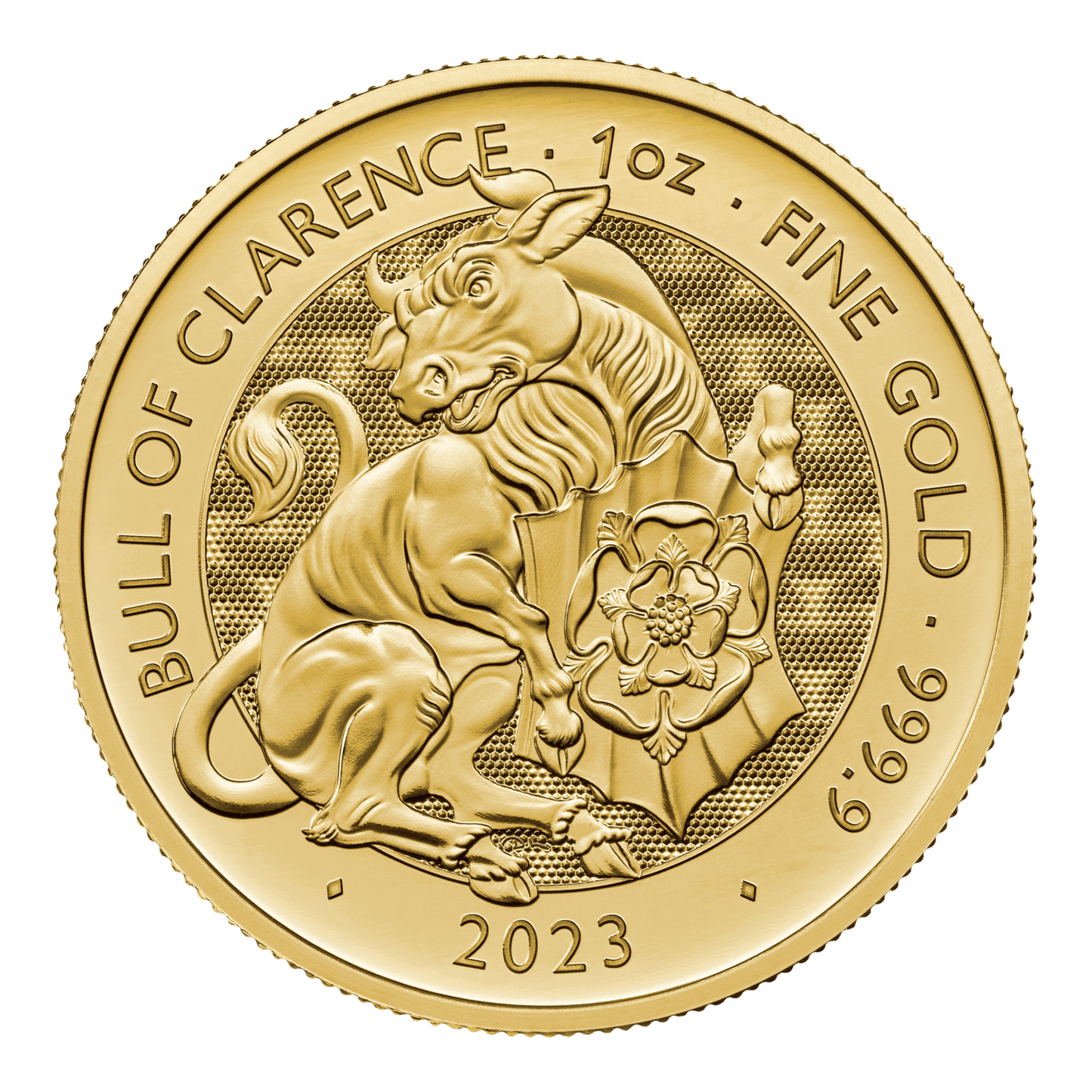 2023 Bull of Clarence – Tudor Beast 1oz Gold Coin