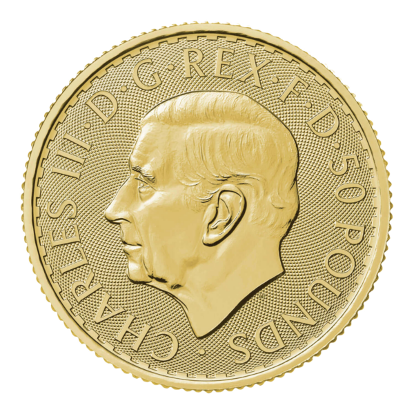 2024 1/2oz Gold Britannia King Charles III Coin