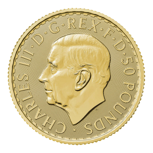 2024 1/2oz Gold Britannia King Charles III Coin