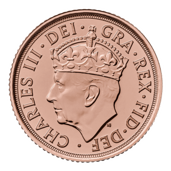 2023 Coronation Half Gold Sovereign – King Charles III
