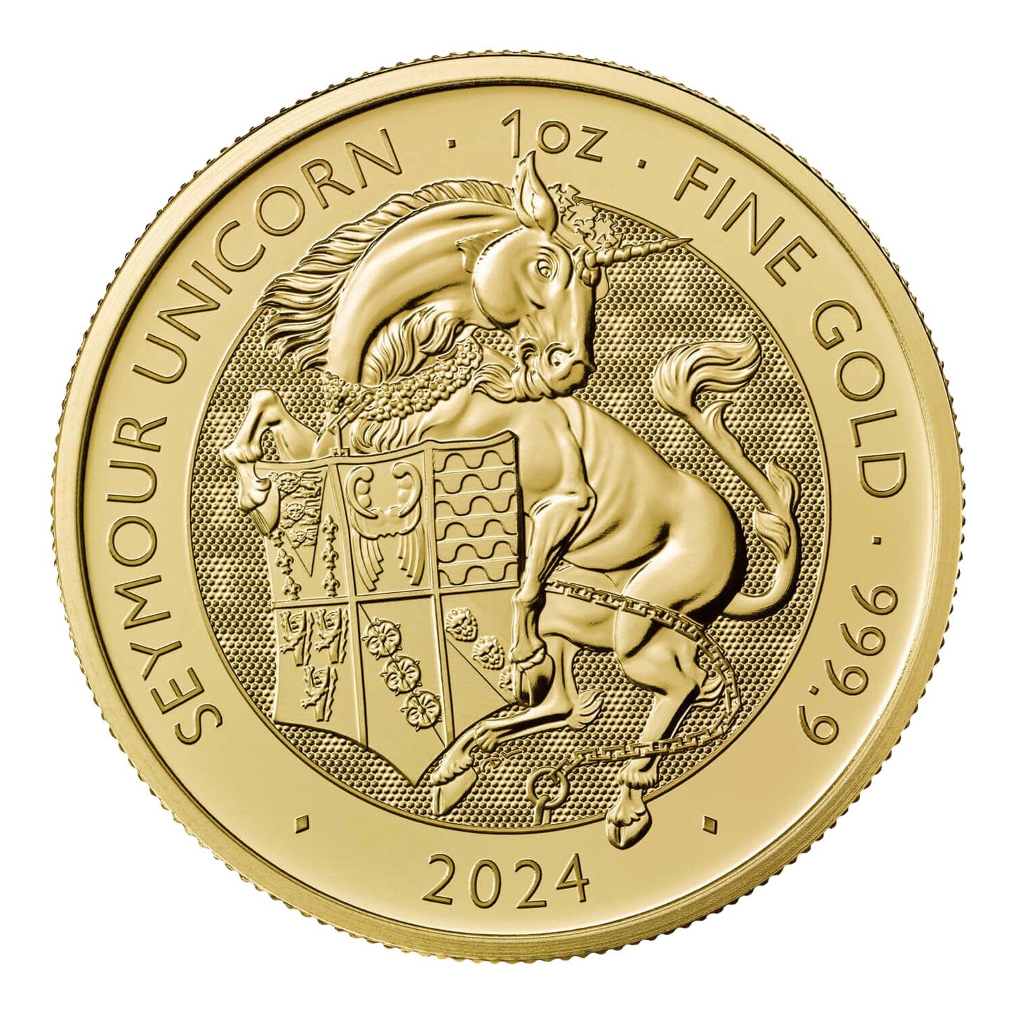 2024 1oz Gold Seymour Unicorn – Tudor Beast Coin