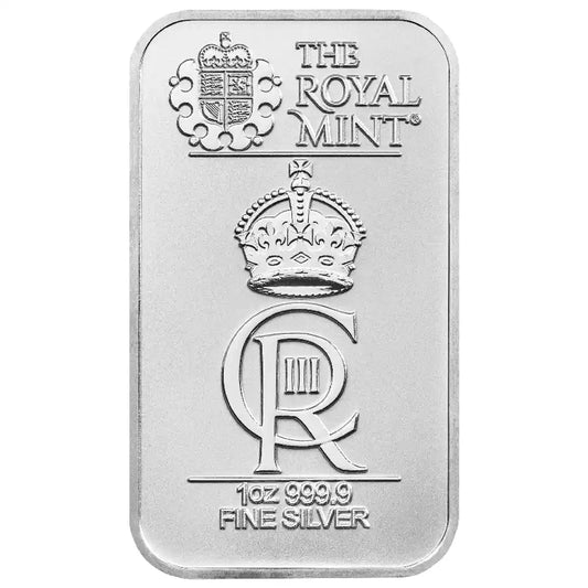 The Royal Mint Royal Celebration 1oz Silver Bar
