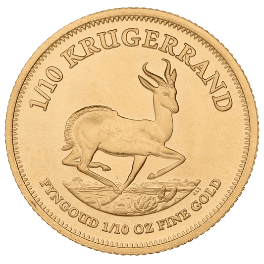 1/10 oz Krugerrand Gold Coin (Best Value)