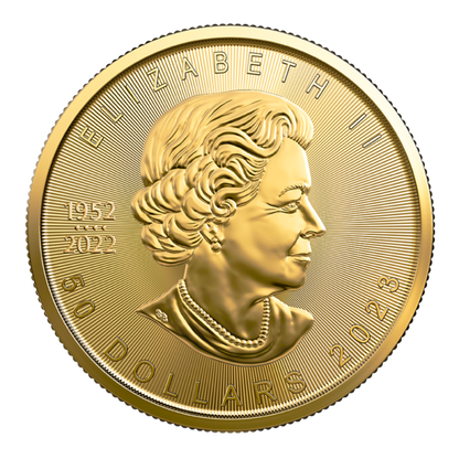 2023 1oz Gold Canadian Maple Leaf Coin