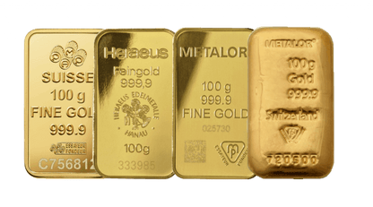 100 Grams Gold Bar (Best Value)