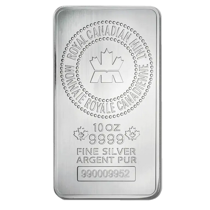 10 oz Silver Bar (Best Value)
