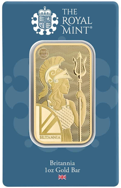 1oz Gold Britannia Minted Bar