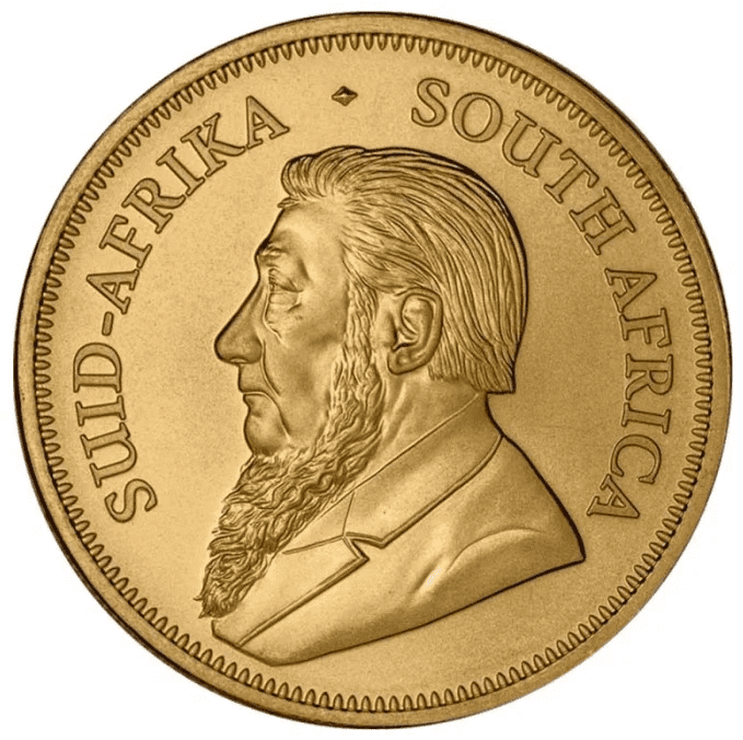 Krugerrands 1 oz Gold Coin 2023 — reverse