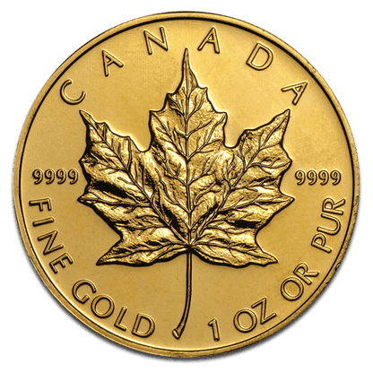 1oz Canadian Maple Leaf Gold Coin (Best Value) — obverse