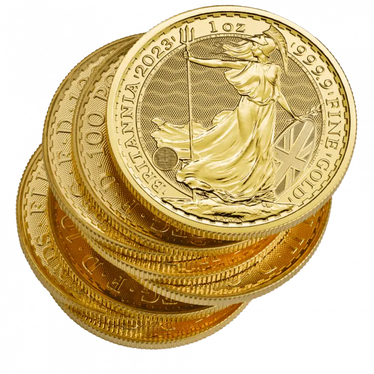 2024 1oz Gold Britannia KCIII Coins – Mega Box (100 Coins)