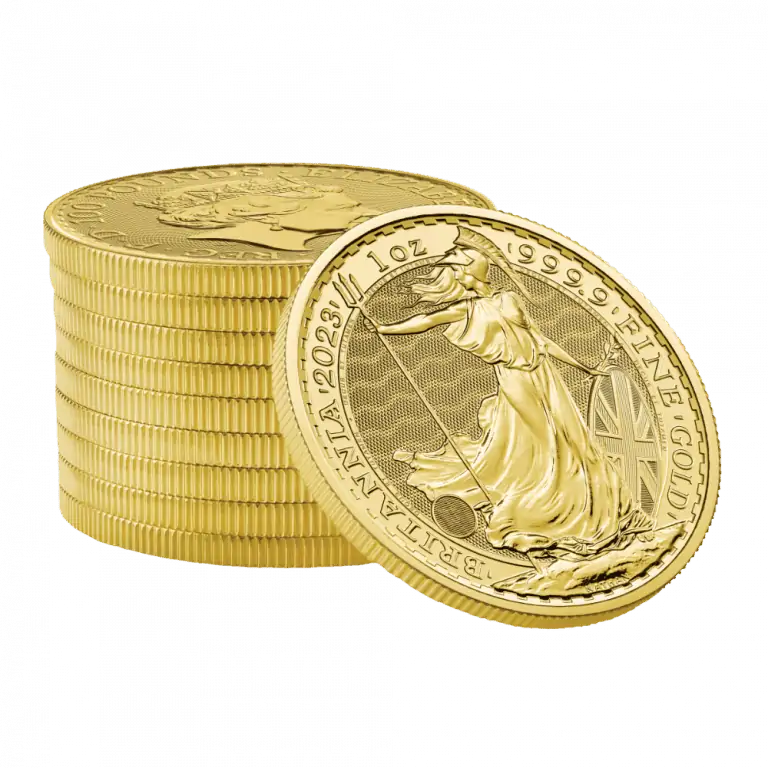 2024 1oz Gold Britannia KCIII Coins – Mega Box (100 Coins)