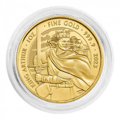 2023 King Arthur Myths & Legends QEII 1oz Gold Coin