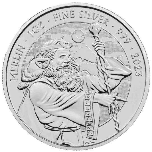 Merlin Myths & Legends 1oz Silver Coin 2023