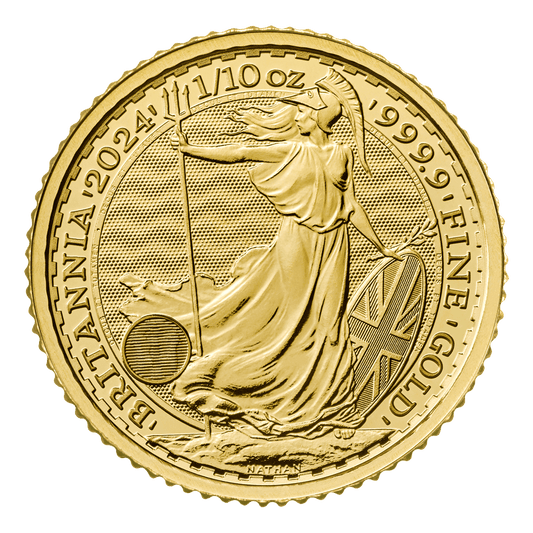 2024 1/10oz Gold Britannia Coin – King Charles III