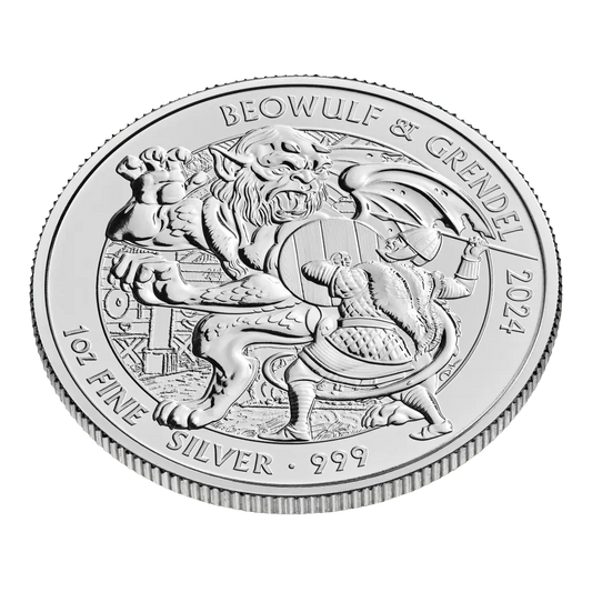Beowulf Myths and Legends 1oz Silver Coin 2024