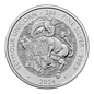 Seymour Unicorn – Tudor Beasts 2oz Silver Coin 2024
