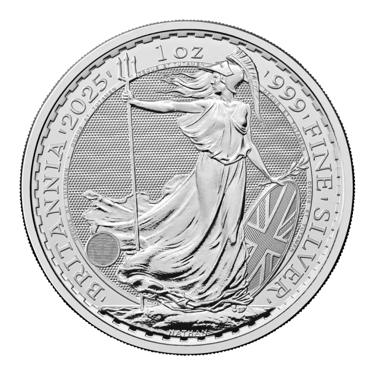1 oz Silver Britannia Coin 2025