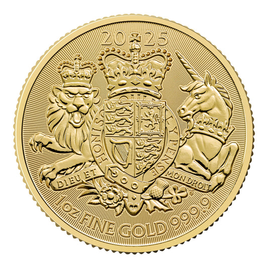 2025 Royal Arms 1oz Gold Coin