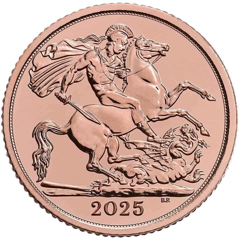 Half Gold Sovereign ‘Final Rose’ Coin 2025