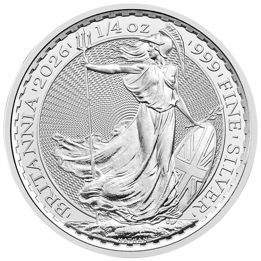 2026 UK Britannia 1/4oz Silver Coin