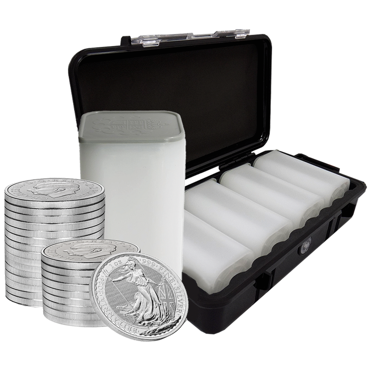 2026 UK Britannia 1oz Silver Coin – Mini Box of 100