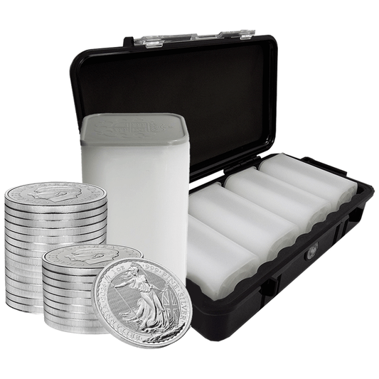 2026 UK Britannia 1oz Silver Coin – Mini Box of 100