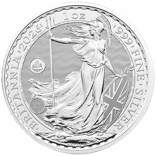 2026 UK Britannia Hong Kong Privy 1oz Silver Coin
