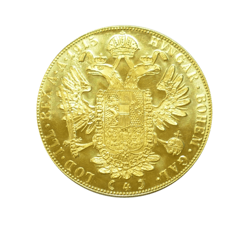 4 Ducat Gold Coin — reverse