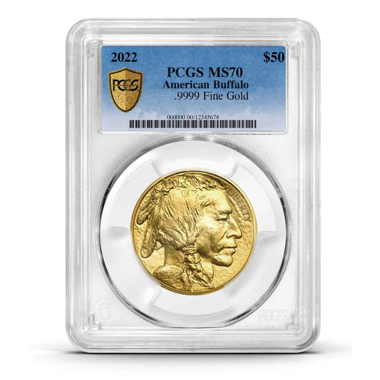 PCGS Certified 2022 American Buffalo 1oz Gold Coin