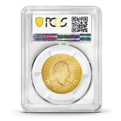 PCGS Certified 2022 Australian Kangaroo 1oz Gold Coin