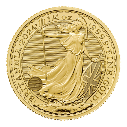 2024 1/4oz Gold Britannia King Charles III Coin