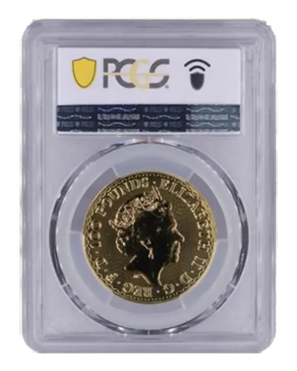 PCGS Certified 2023 Britannia QEII 1oz Gold Coin