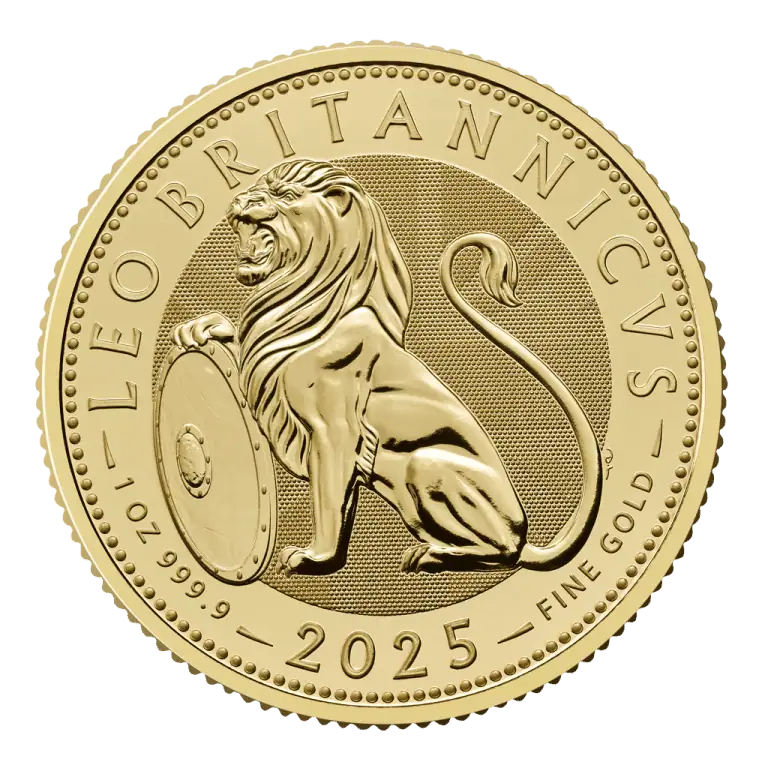 2025 British Lion 1oz Gold Coin